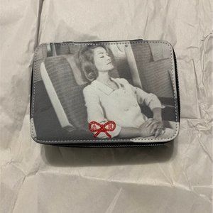 Anya Hindmarch airline makeup bag